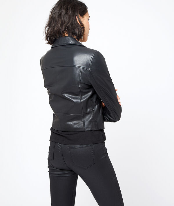 100% leather biker jacket 100% leather biker jacket