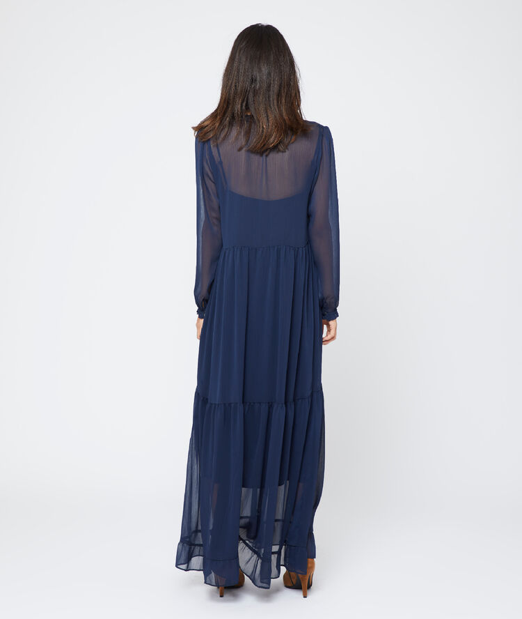 Loose maxi dress navy.