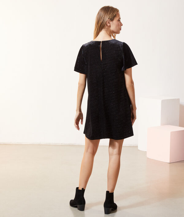 Robe droite pailletée Robe droite pailletée