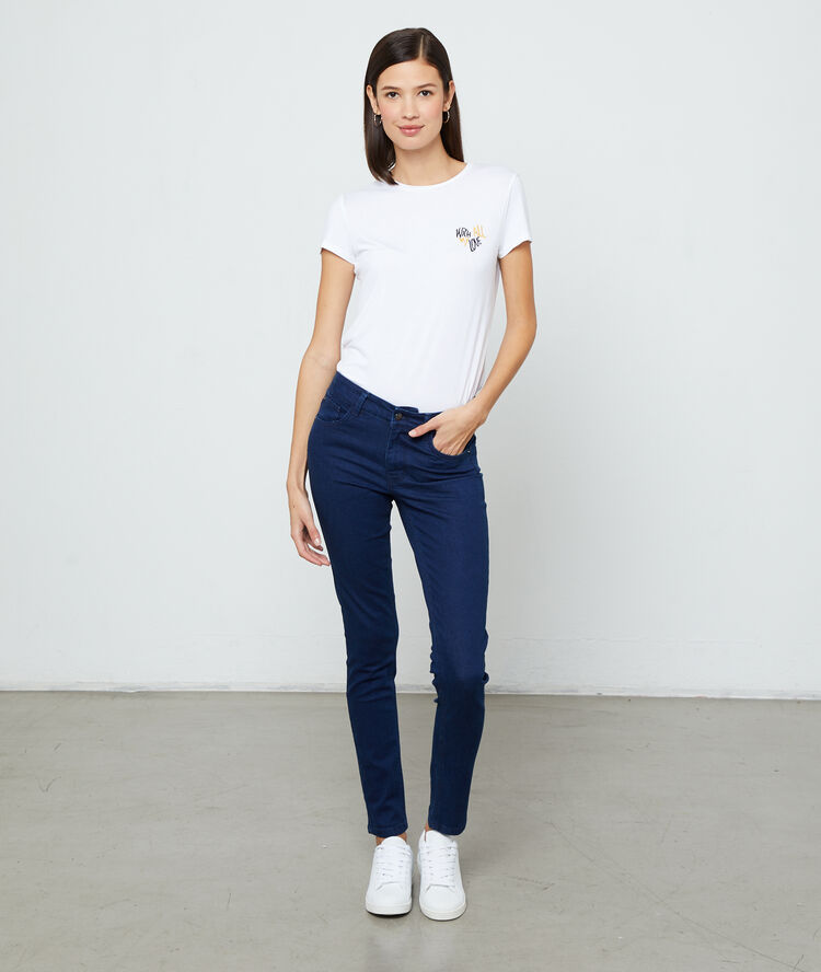 "with all my love" broderie t-shirt off white.