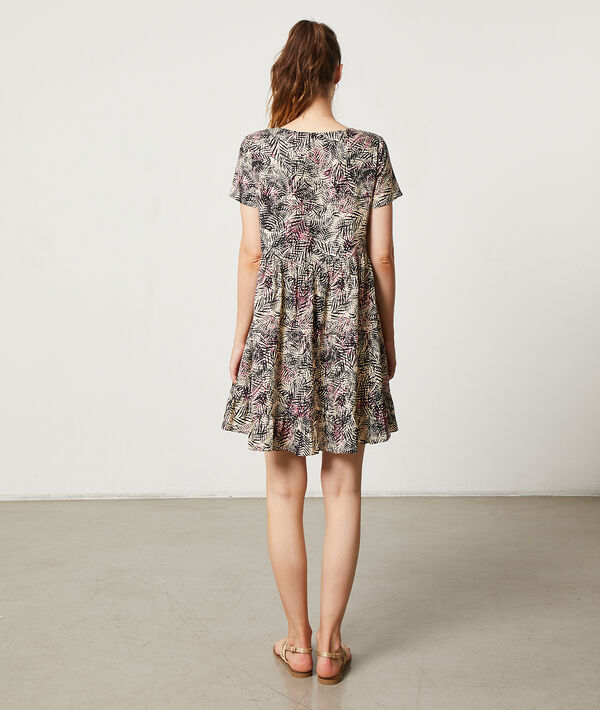 Leaf print dress Leaf print dress