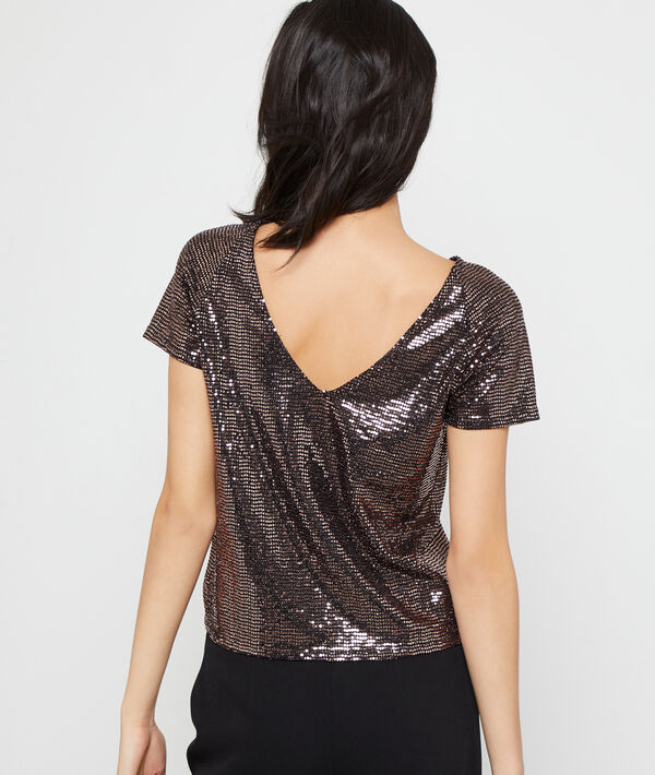Sequin low back top Sequin low back top