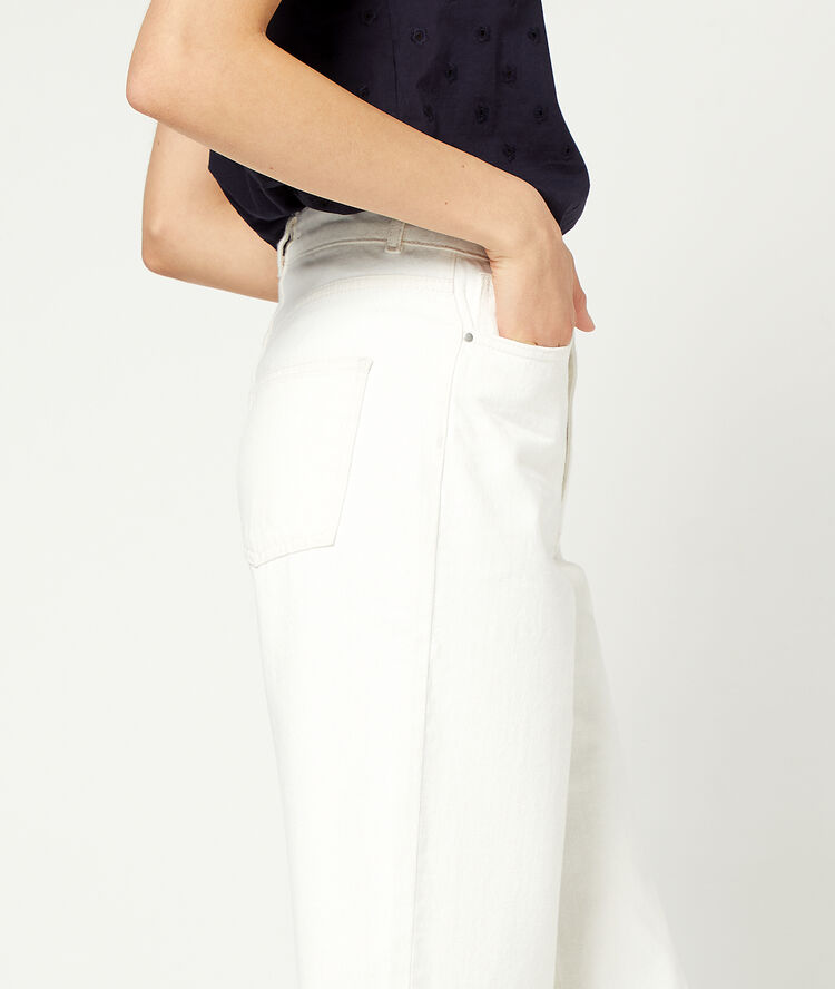 Flare jeans white.