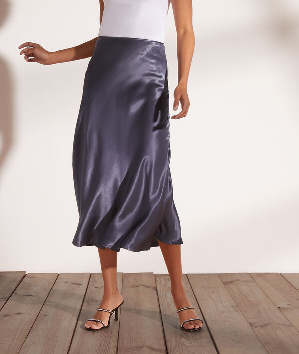 Satin midi skirt Satin midi skirt