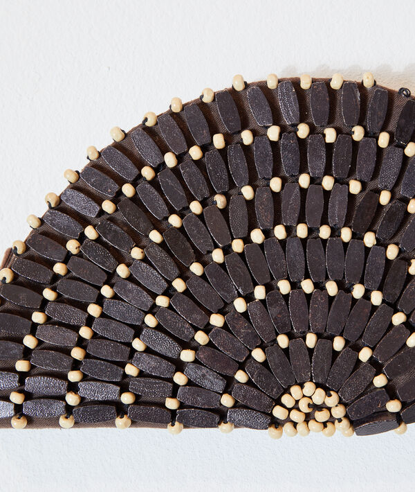 Pearl embellished clutch bag Pearl embellished clutch bag