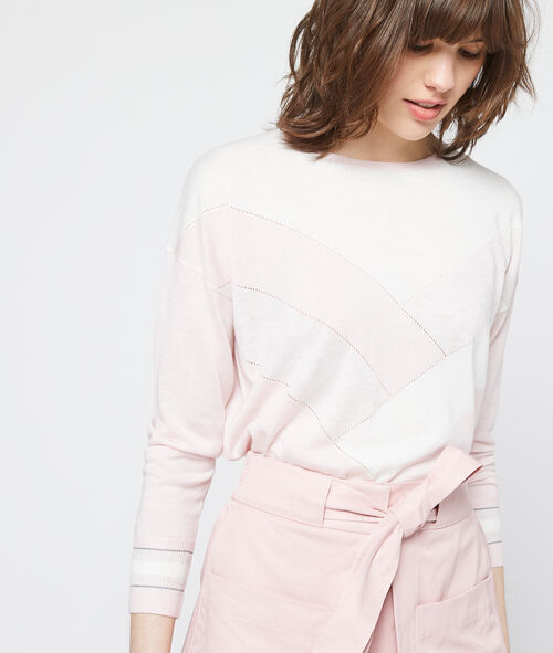 Patchwork print jumper Patchwork print jumper