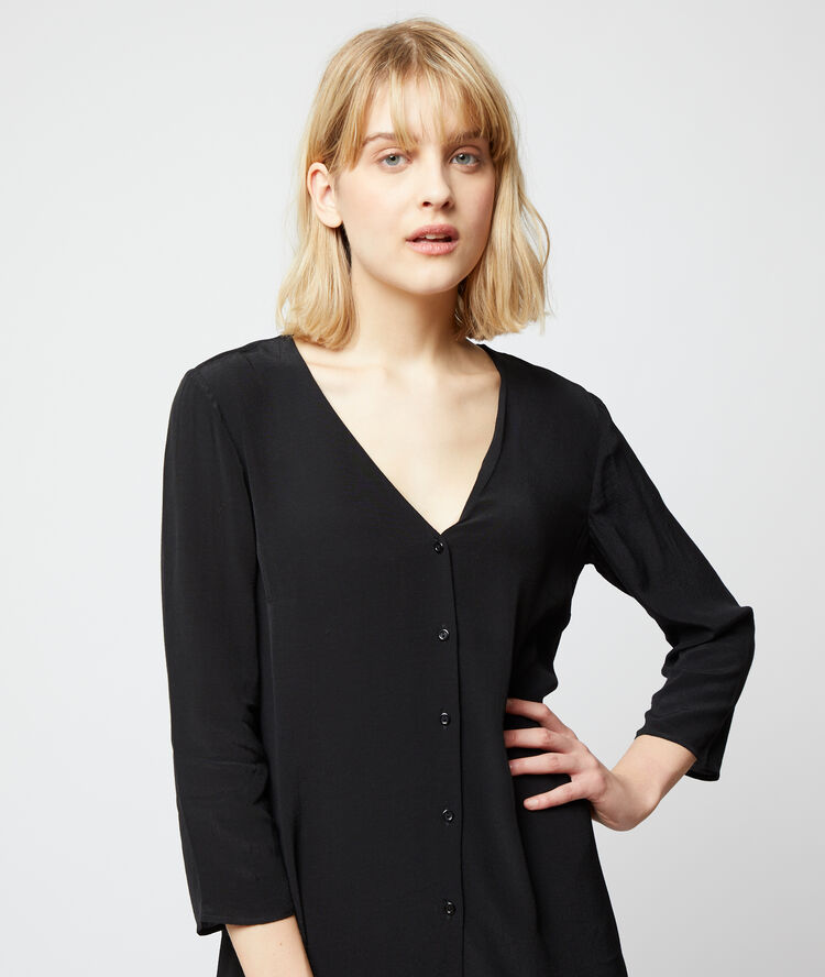 Shirt dress black.