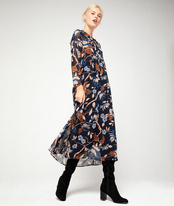 Robe longue à imprimé floral Robe longue à imprimé floral