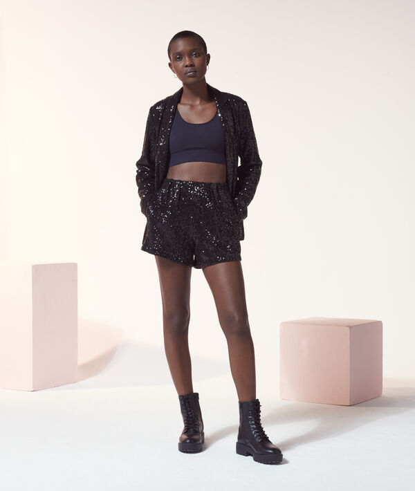 Veste de tailleur en sequins Veste de tailleur en sequins