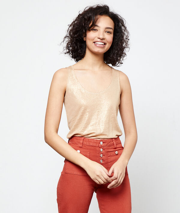 Metallic tank top Metallic tank top
