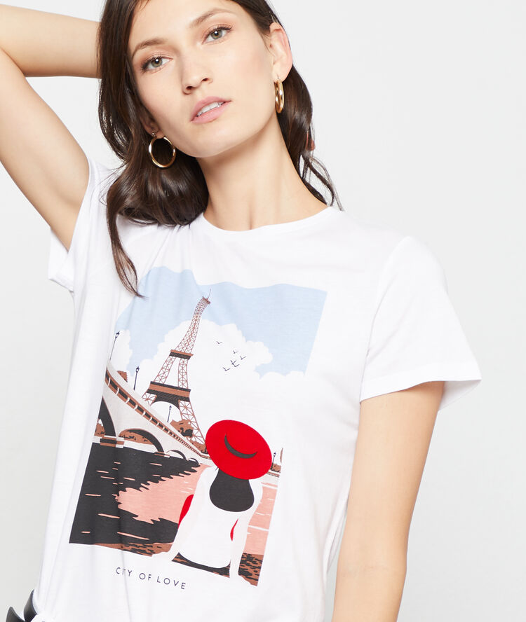 City of love' t-shirt white.