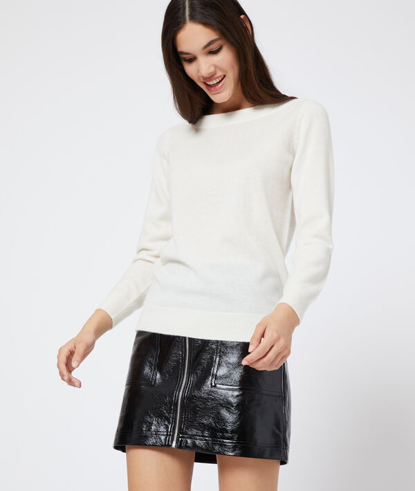 Cashmere boat neck jumper Cashmere boat neck jumper