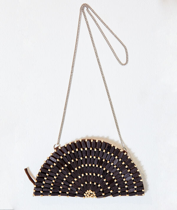 Pearl embellished clutch bag Pearl embellished clutch bag