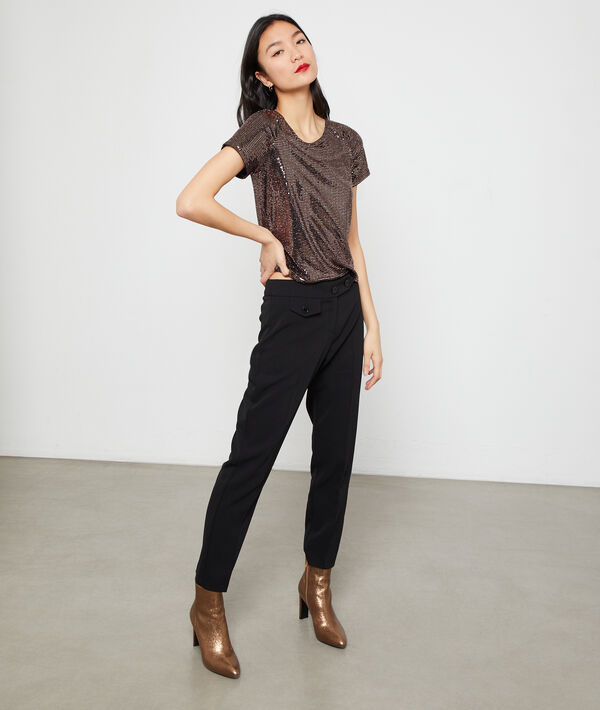 Sequin low back top Sequin low back top