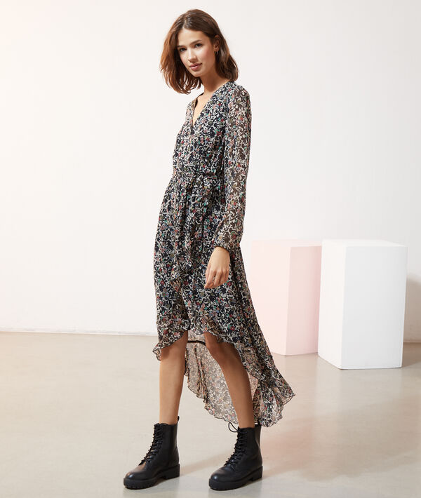 Robe longue imprimé fleuri Robe longue imprimé fleuri