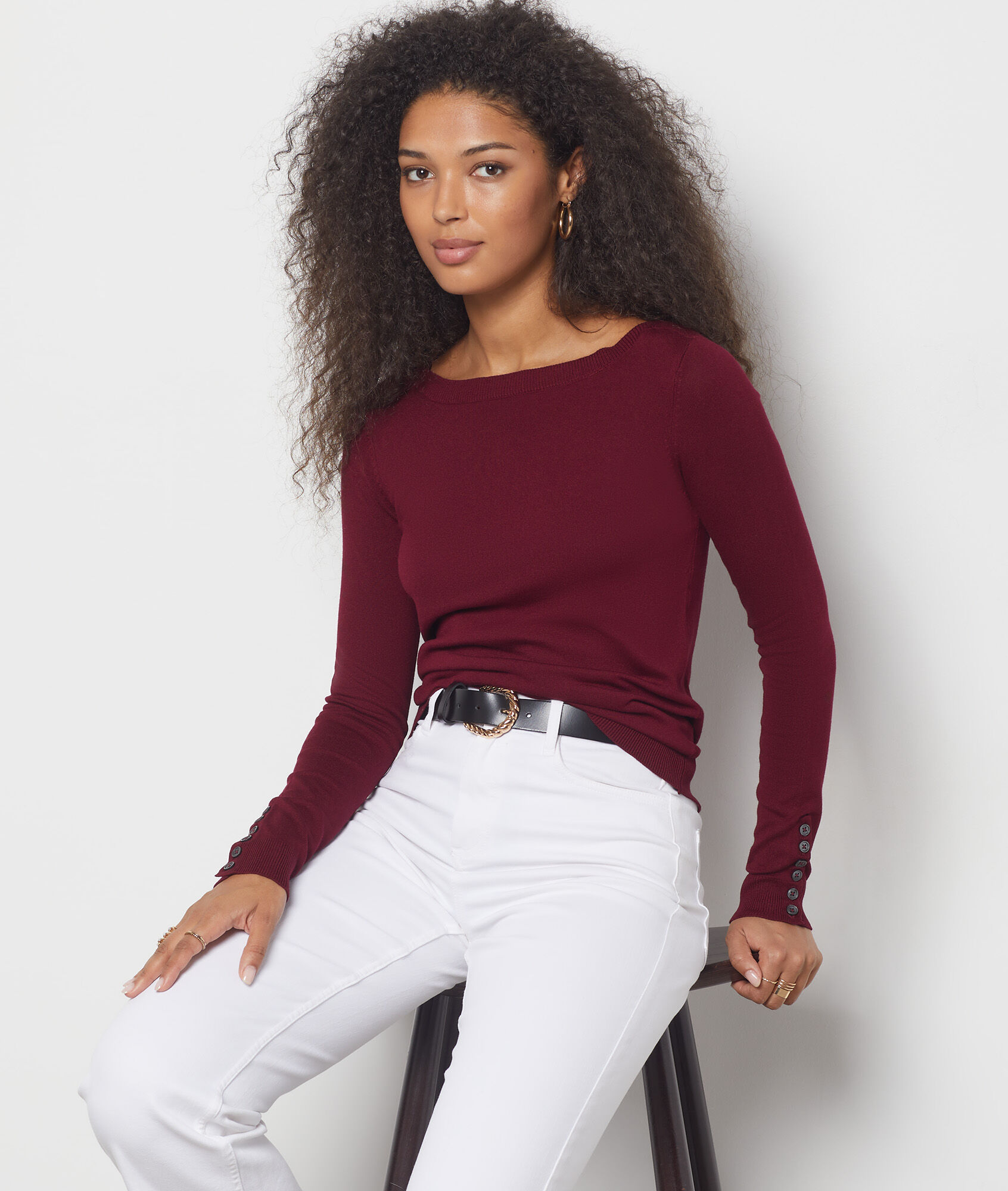 Jules Boat Neck Sweater
