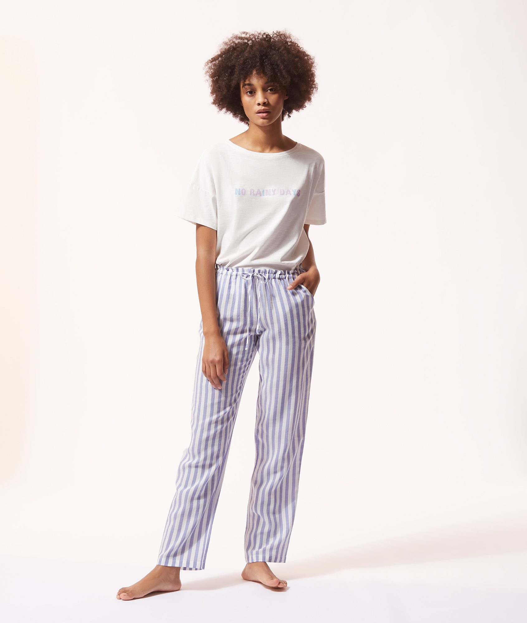 Striped pyjama bottoms LENITA BLEU ETAM