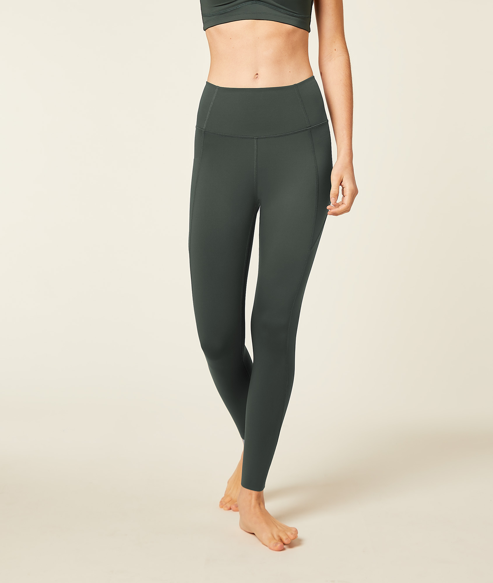 Shaper legging - STRONGER - VERT SAPIN 